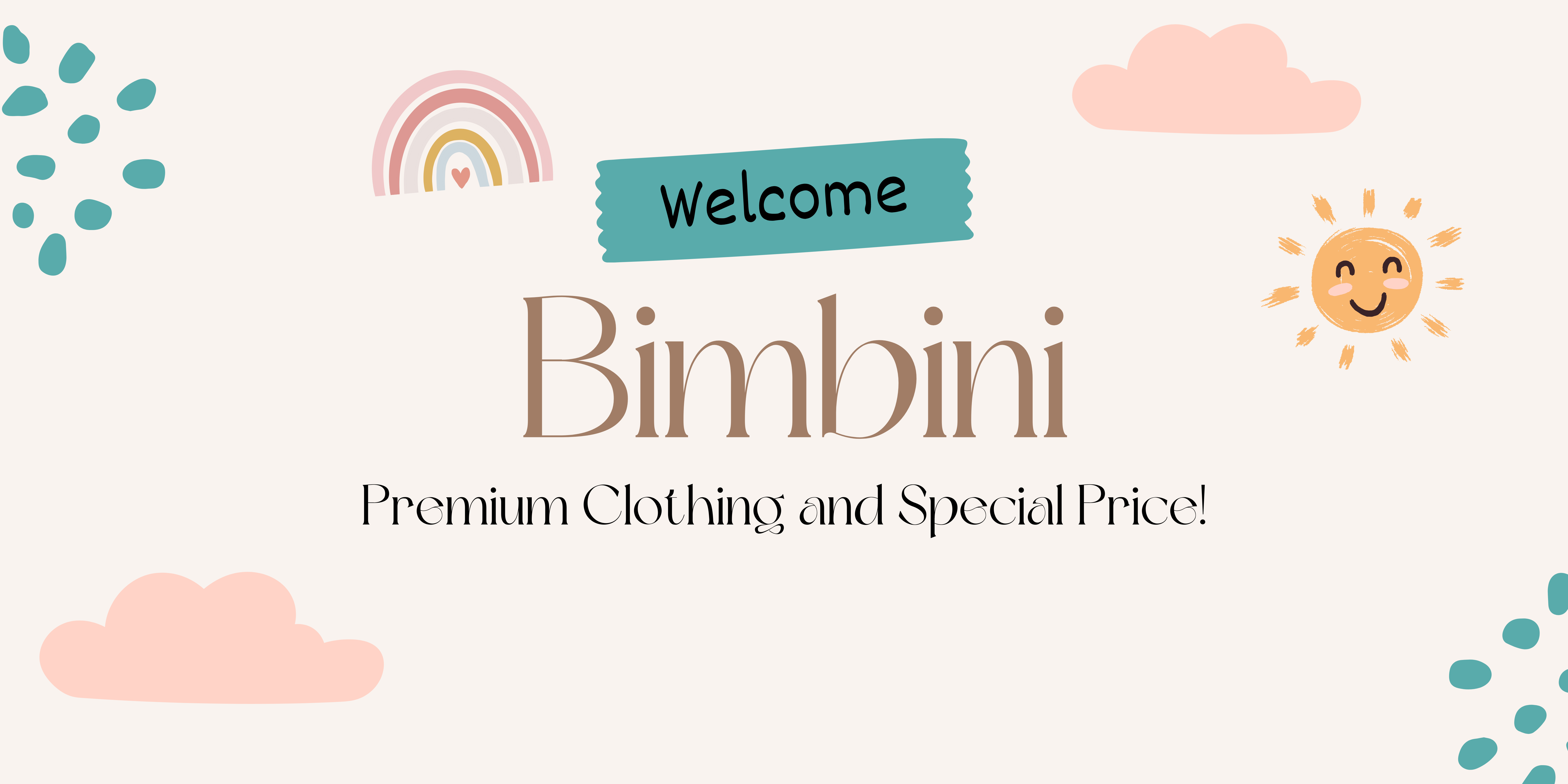 Pink Cute Minimalist Baby Store Banner (2)